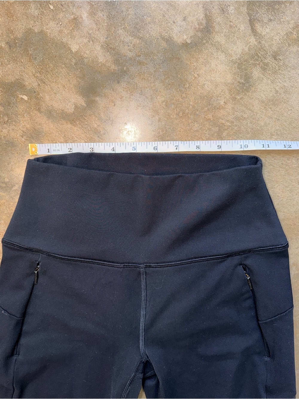 Spyder Women's Black Flare Active Leggings with Zipper Pockets Size S - Picture 4 of 12
